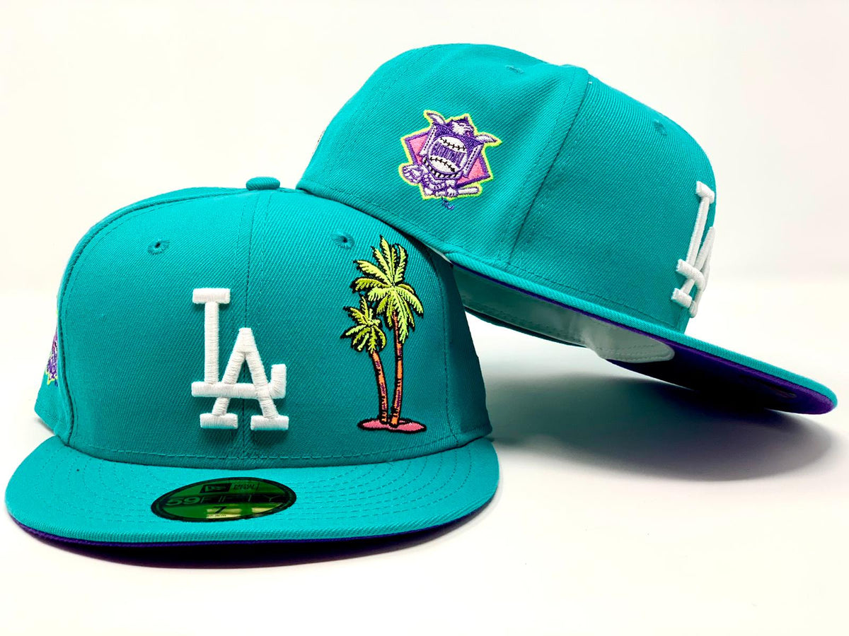 la dodgers palm tree snapback