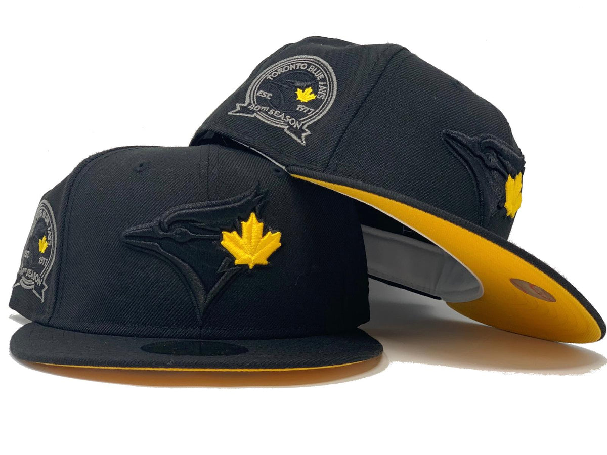 yellow blue jays fitted