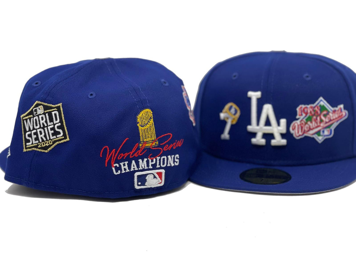 championship hat dodgers