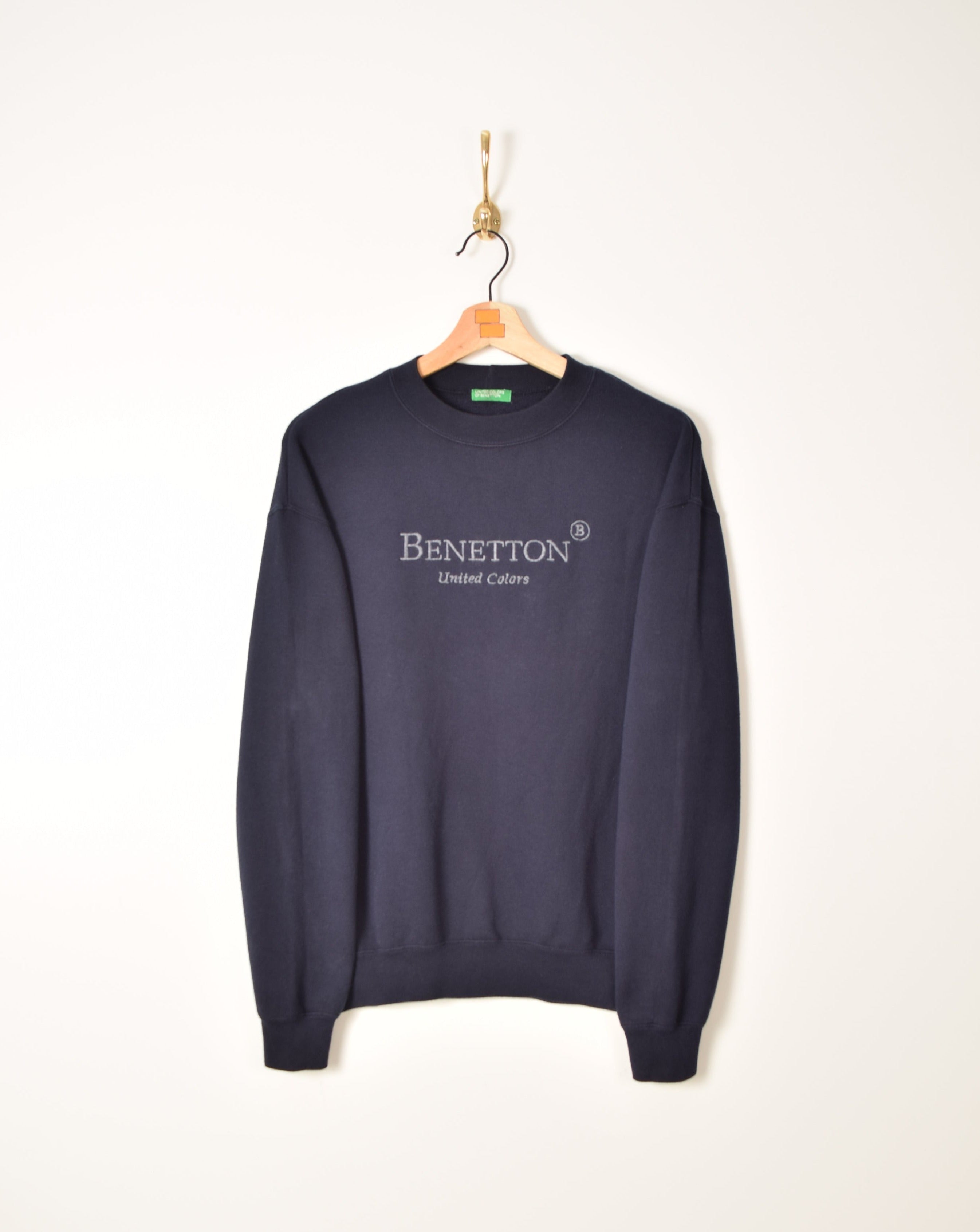 collar Punto de referencia acoso Benetton Vintage Sweatshirt (XS) – FROM THE BLOCK VINTAGE