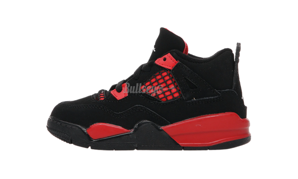 Air Jordan 4 Retro "Red Thunder" Toddler-Sneakers Casual Warmlined Th Sneaker FW0FW05229 Black BDS