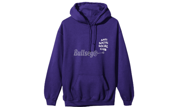 Anti-Social Social Club Purple Rain Hoodie - Bullseye Sneaker emulate Boutique