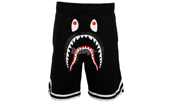 BAPE Black Basketball Sweat Shorts-Sneakers Casual Warmlined Th Sneaker FW0FW05229 Black BDS