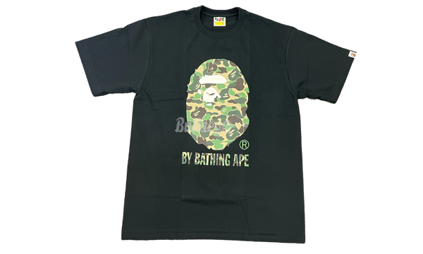 Bape ABC Camo Big Ape Head Black/Green T-Shirt-Bullseye Sneaker emulate Boutique