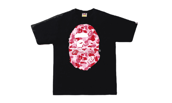 Bape ABC Camo Big Ape Head Black/Pink T-Shirt-Bullseye Sneaker emulate Boutique
