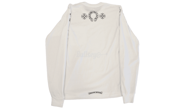 Chrome Hearts Multi-Logo Sleeve Longsleeve White T-Shirt - Bullseye Sneaker emulate Boutique