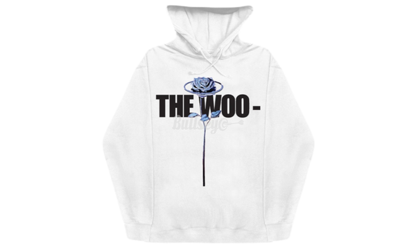 VLone x Pop Smoke "The Woo" White Hoodie-Bullseye Sneaker emulate Boutique