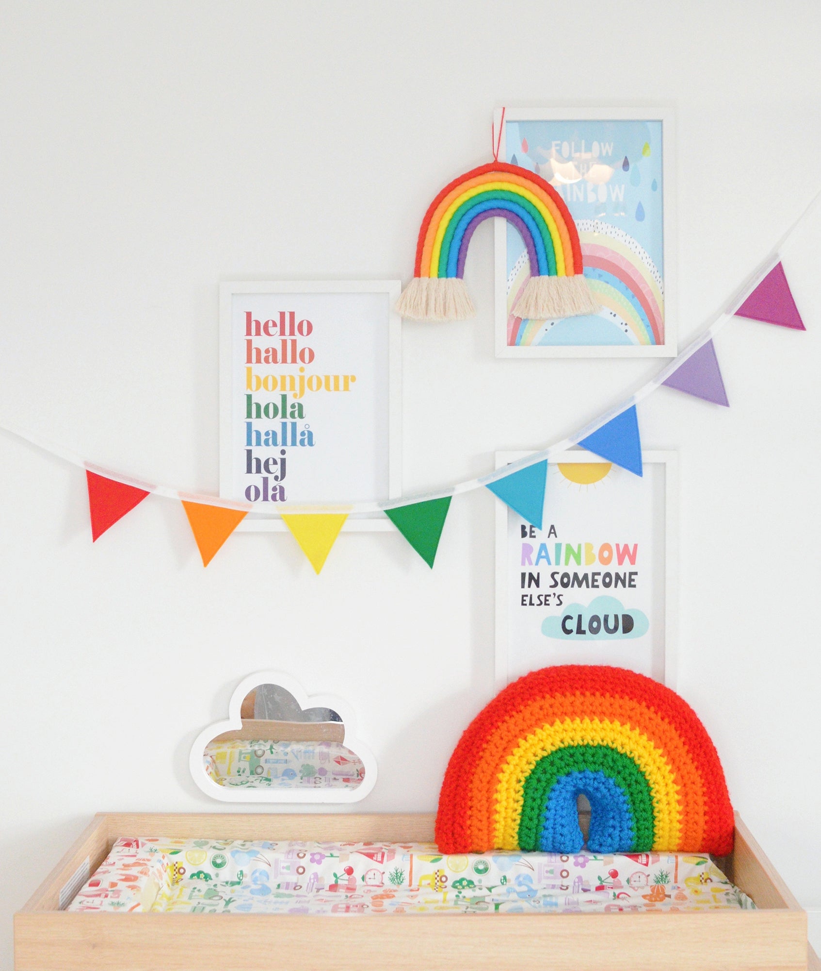 Free Printable Rainbow Colours Poster – Monkey Pen Store
