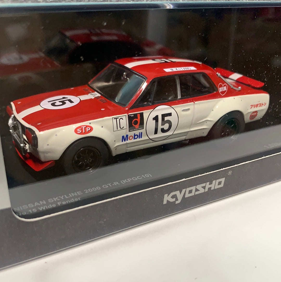 1/43 Kyosho Nissan Skyline 2000 GT-R (KPGC10) #15 – Flipn Diecast