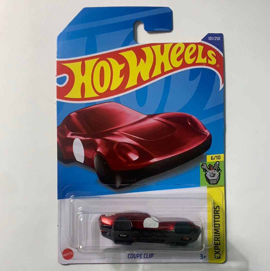 Hot Wheels Coupe Clip Red Flipn Diecast