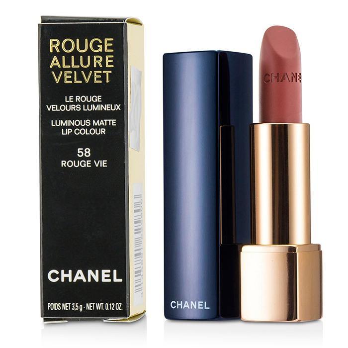 58 rouge vie chanel