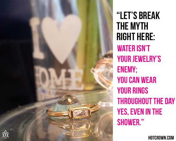 breaking the myth about jewelry and water