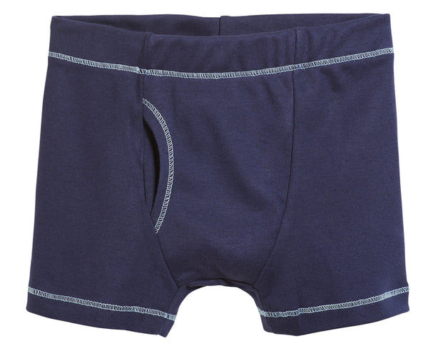 16 Navy City Threads Boys Boxer Shorts Underwear Briefs in All Soft Cotton Sensitive Skin and SPD for Active Kids 