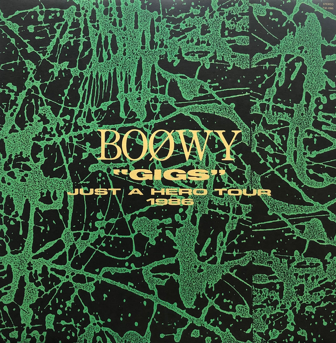 激レア】LP見本盤 BOOWY GIGS JUST A HERO TOUR | venezafoods.com.br