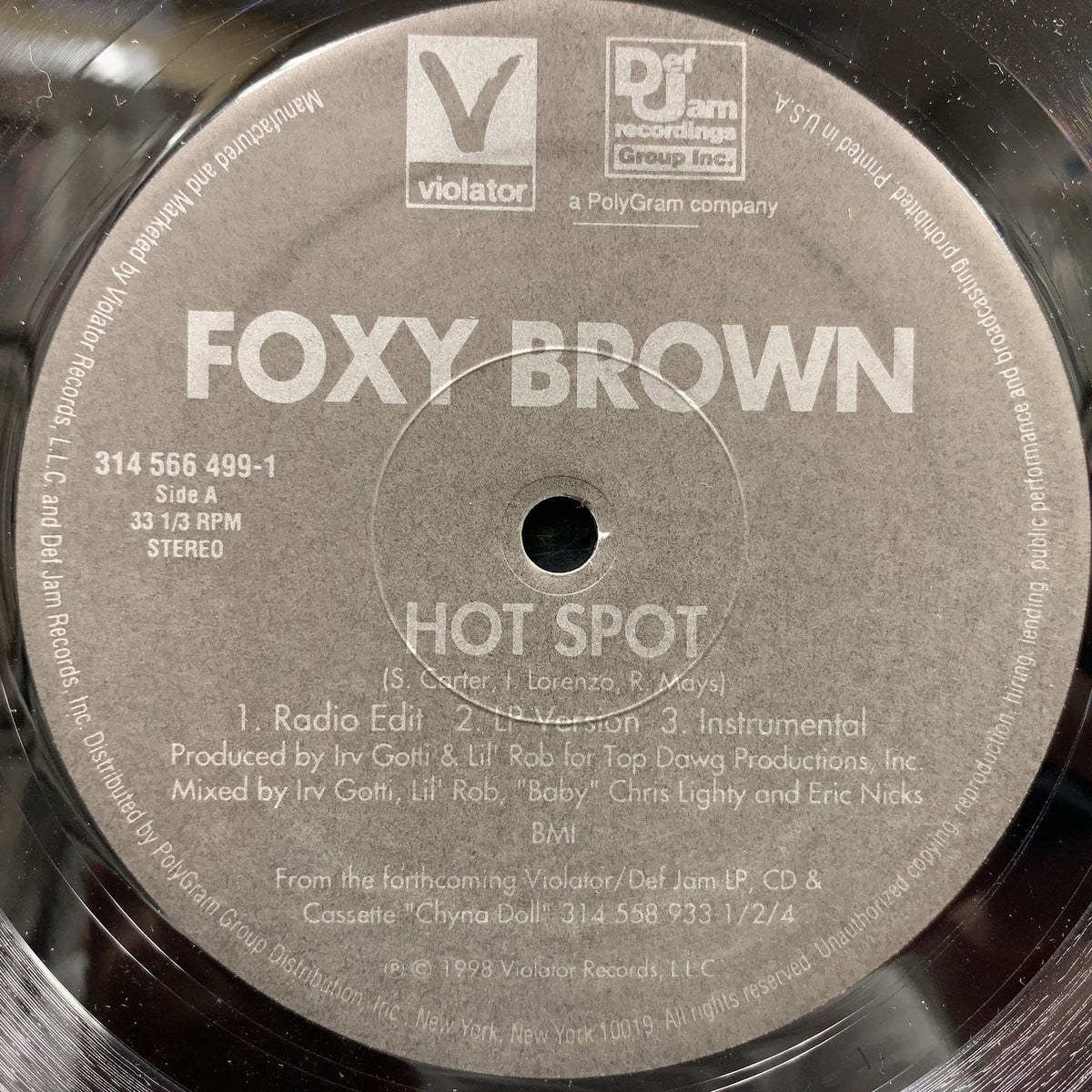 FOXY BROWN LP ×2  おまけ×2 画像6