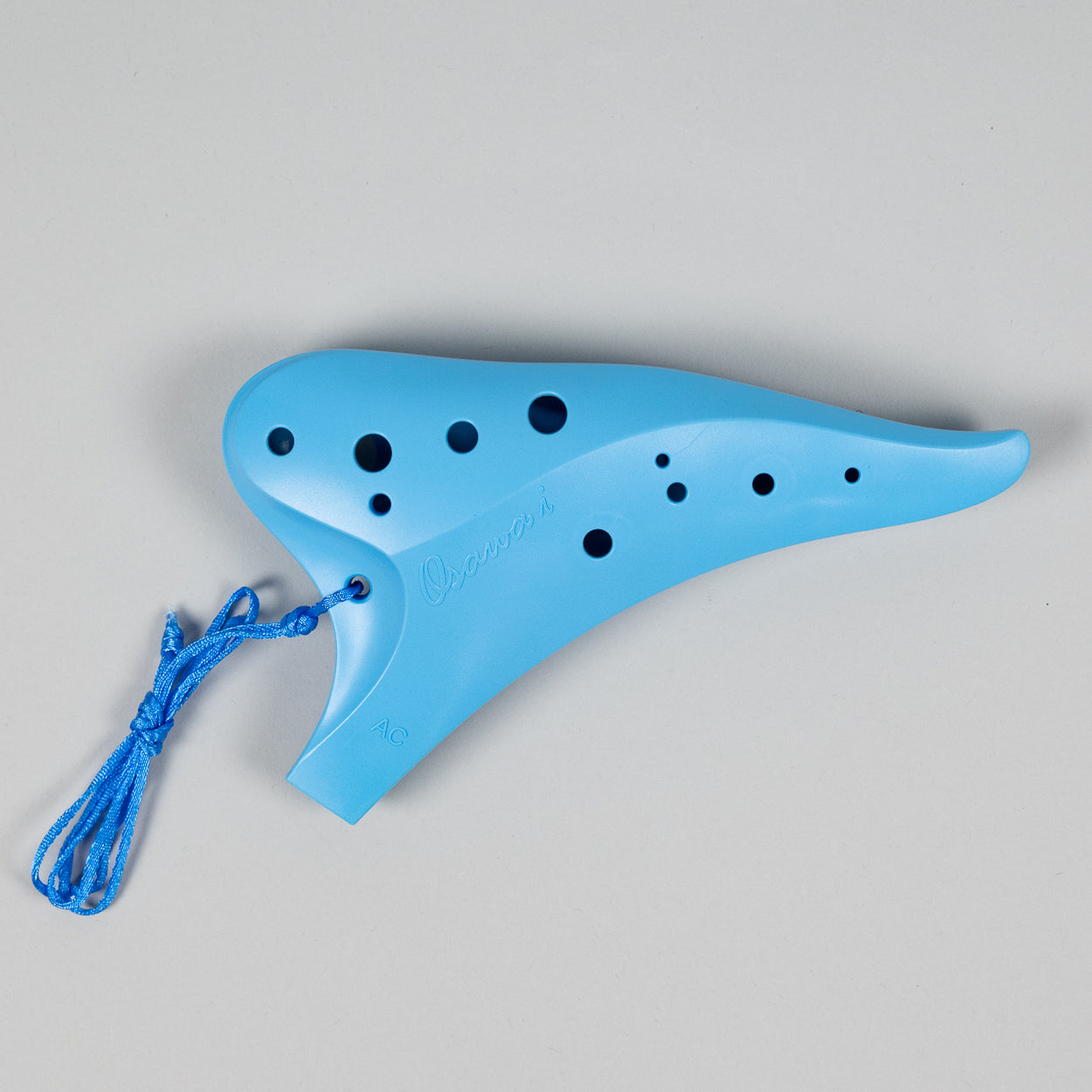 Songbird / Focalink Osawa Plastic 12-Hole Alto C Ocarina in Sky Blue