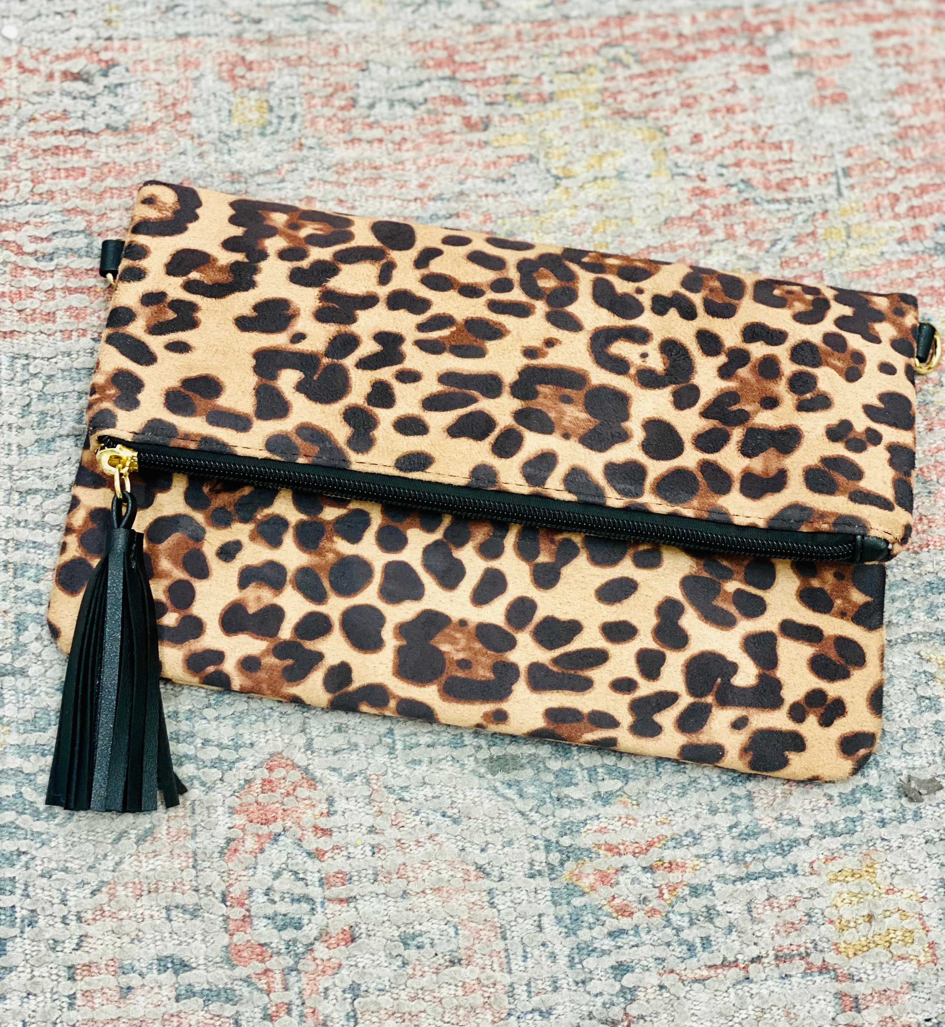 Leopard Clutch Bag – Serendipity Boutique & Giftware