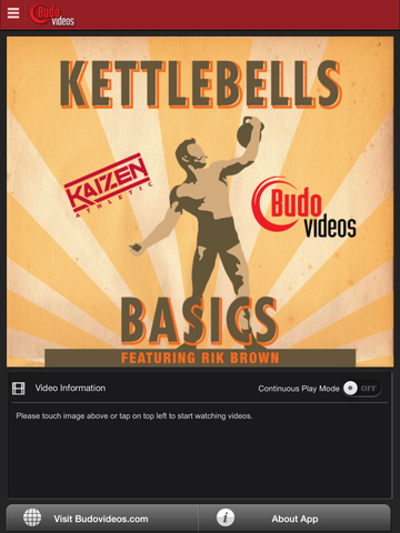 Kettlebell Basics with Rik Brown - main title screen image