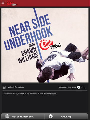 Near Side Underhook Pass by Shawn Williams - ipad main title screen image