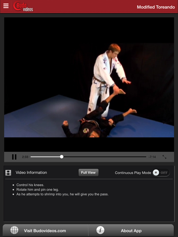 Breakthrough Jiu Jitsu Concepts Vol 2 - ipad chapter action image