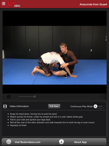 No Gi Blueprint - Guard Submissions by Keenan Cornelius Vol 2 - ipad chapter action image