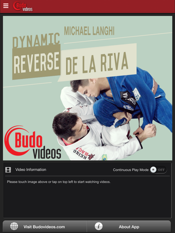 Michael Langhi Dynamic Reverse De La Riva - ipad main title screen image
