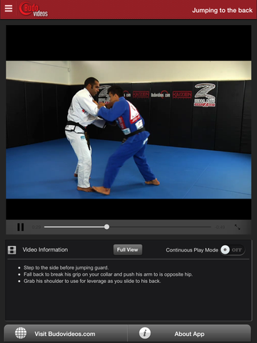 Cobrinha BJJ Vol 1 - Closed Guard - ipad chapter action image