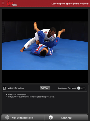 Cobrinha BJJ Vol 5 - Double Underhooks - ipad chapter action image