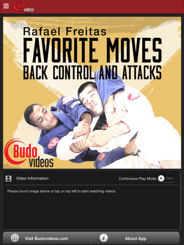 Rafael Freitas Favorite Moves- Back Control and Attacks - ipad main title screen image