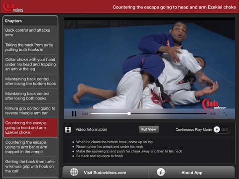 Rafael Freitas Favorite Moves- Back Control and Attacks - ipad landscape menu image