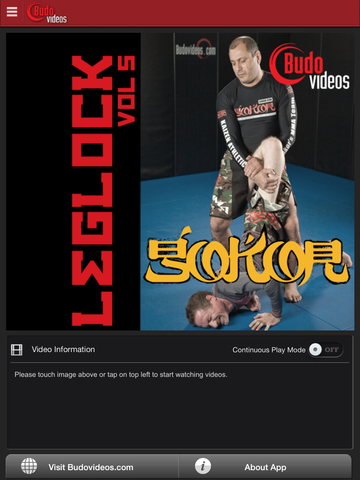 Gokor Leglock Encyclopedia Vol. 5 - Leg Lock Escapes & Counters - ipad main title screen image