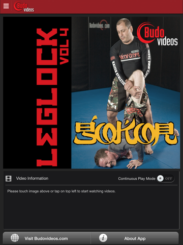 Gokor Leglock Encyclopedia Vol. 4 - Leglocks from Everywhere Part 2 - ipad main title screen image