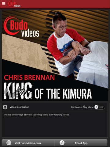 Chris Brennan - King of the Kimura - ipad main title image