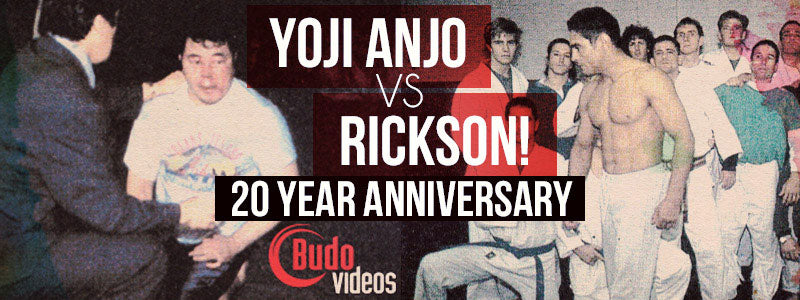 Yoji Anjo vs Rickson Gracie Anniversary Banner