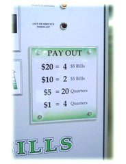 Alternative Payout Plaque