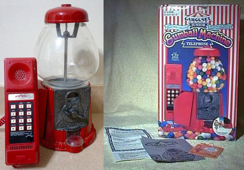 Junior Carousel Gumball Machine Telephone 1988
