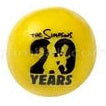 Custom printed gumball with Simpsons 20th anniversary logo