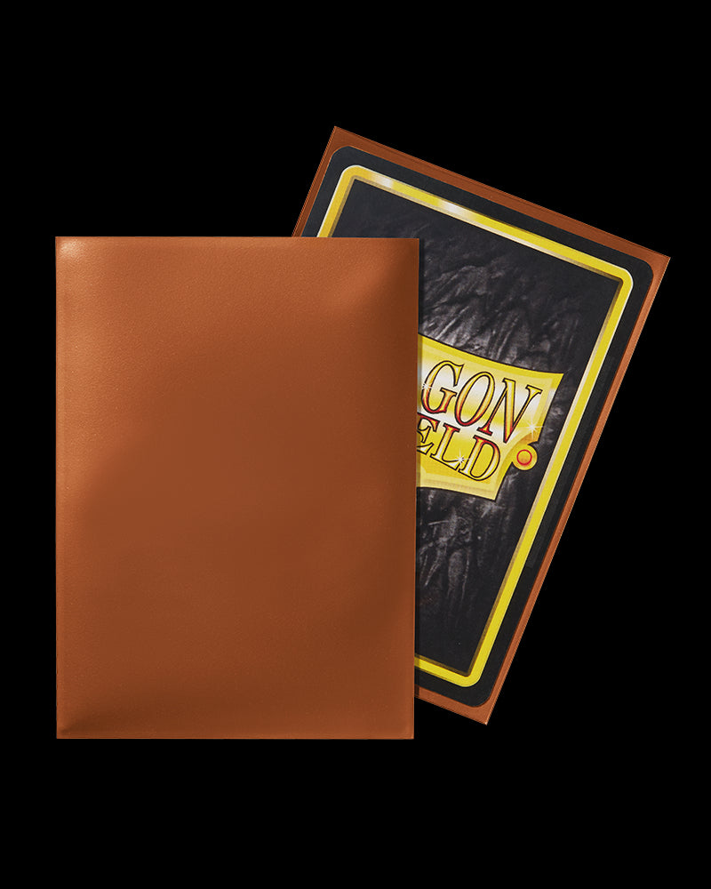 Dragon Shield Classic Copper Cards Sleeves 100ct 63x88mm for sale online 
