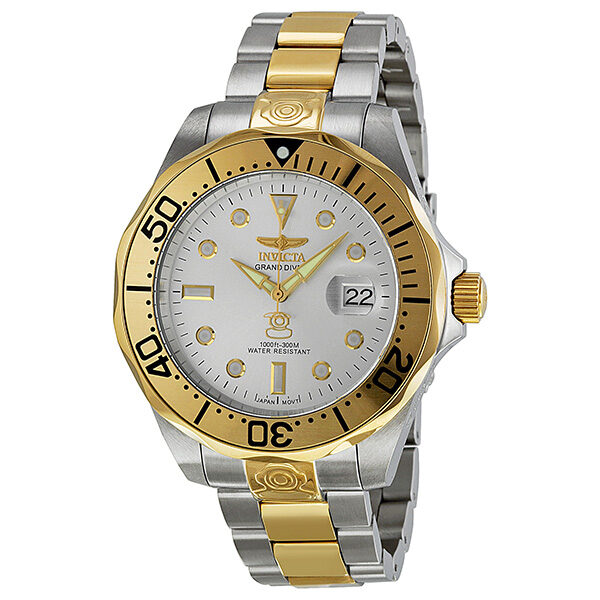 Invicta Pro Diver Grand Diver Automatic Silver Dial Men's Watch