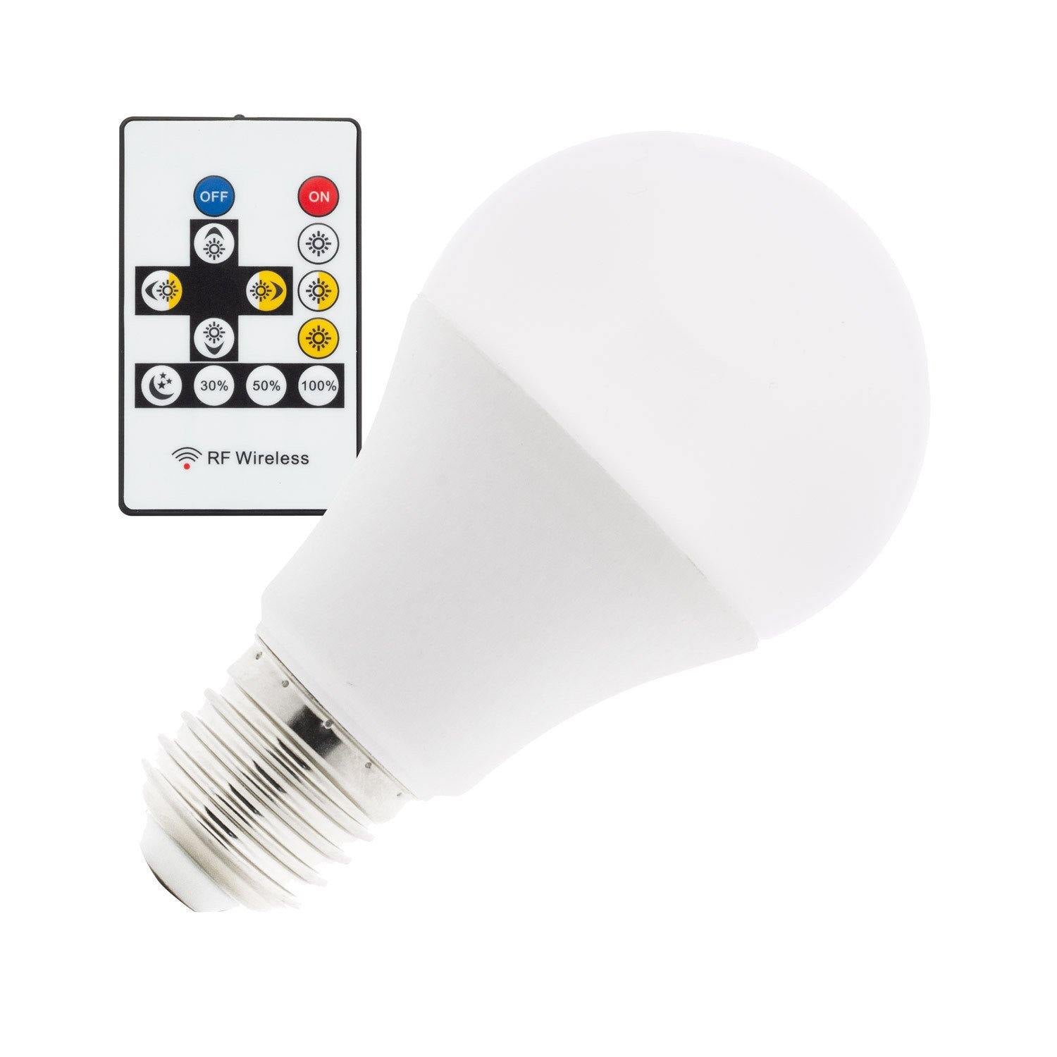 schoorsteen Snel Aanbod E27 9W LED lamp met regelbare kleurtemperatuur (dimbaar) — Ledshopper.nl