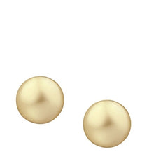 Golden Pearl Studs