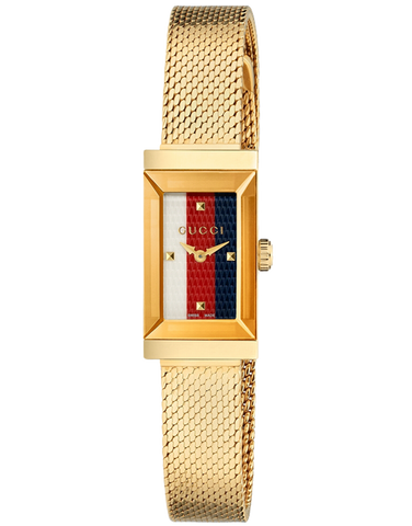 gucci g frame watch gold