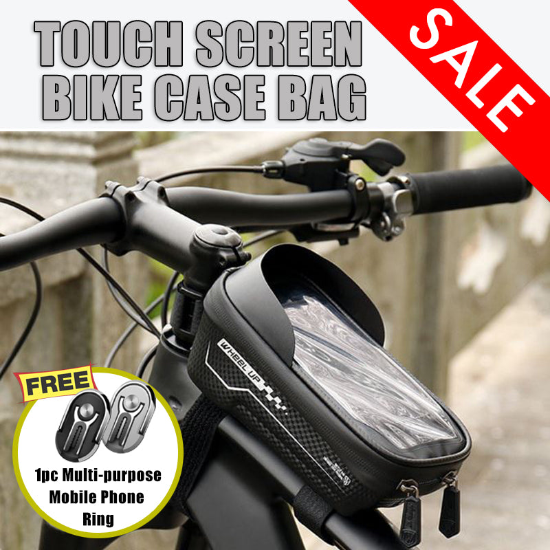 touch screen bike bag