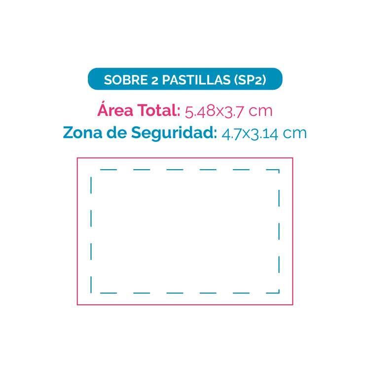 Caja de 1,000 sobres con 2 Pastillas Redondas - Edición Navidad 1