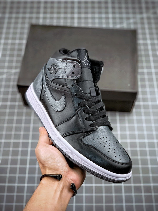 dark grey jordans 1