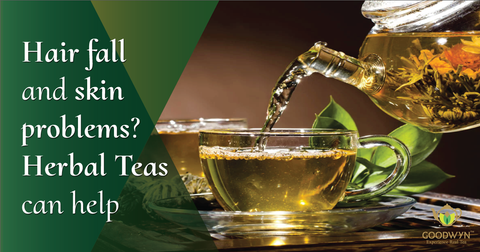Herbal Teas Can Help Overcome Skin and Hair Problems – Goodwyn Tea