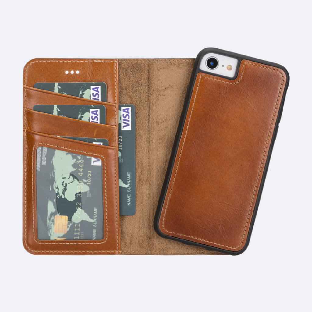 Oordeel Encommium Bungalow Best Leather Wallet Case for iPhone 8 / 7 - Oxa
