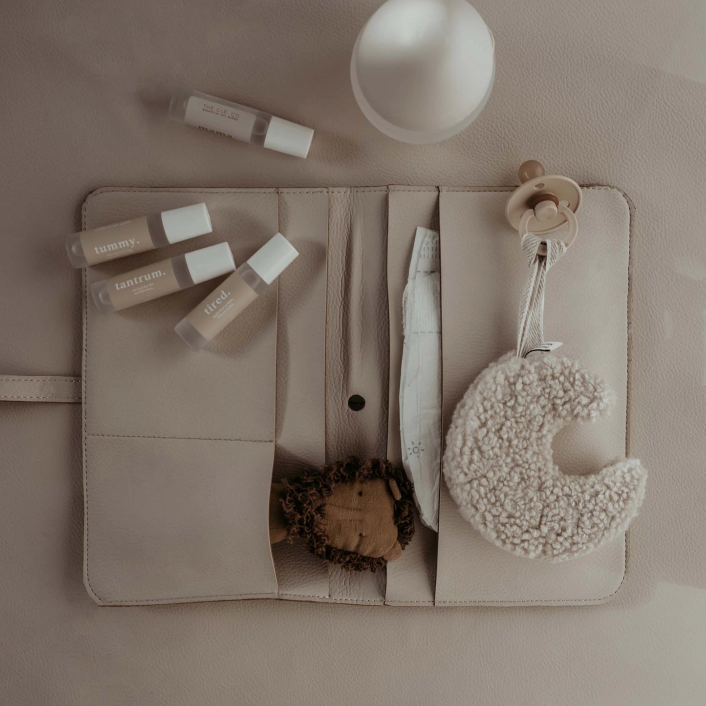 Nappy Wallet - Natural