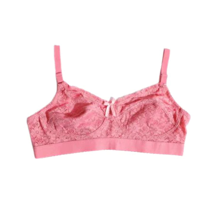 01A Pack of 4 Galaxy Breathable Lace Non Padded Bra (NP1364)