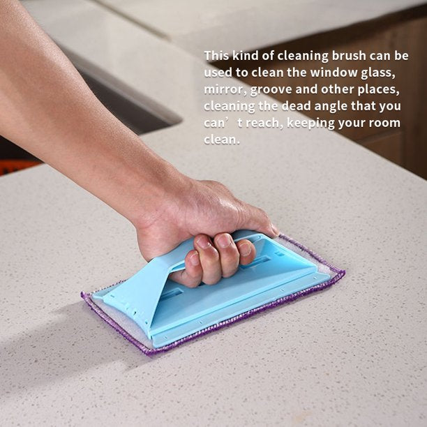 Groove Cleaning Brush Adjustable Window Glass Cleaning Brush